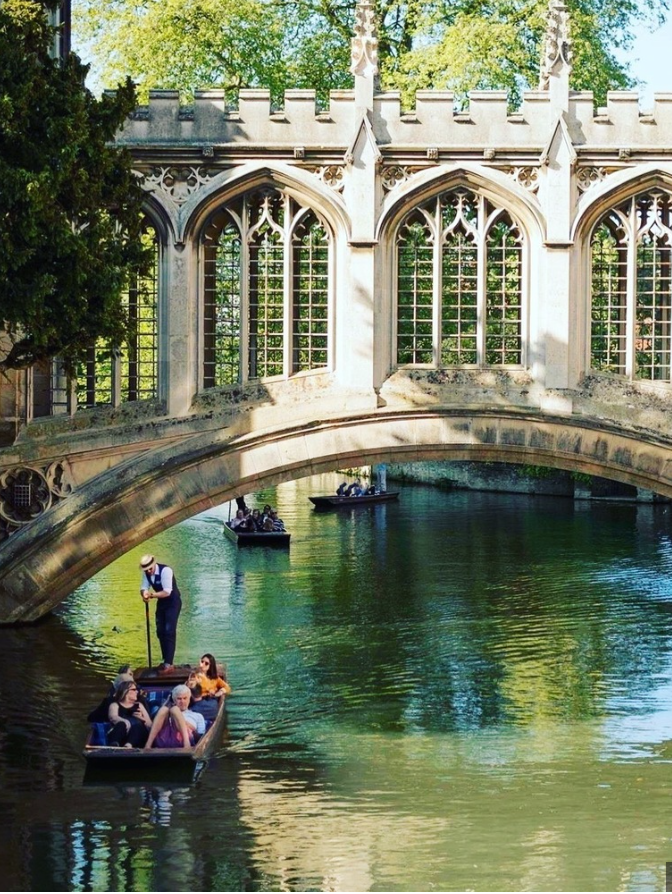 Bridge of Sighs over the River Cam, Cambridge